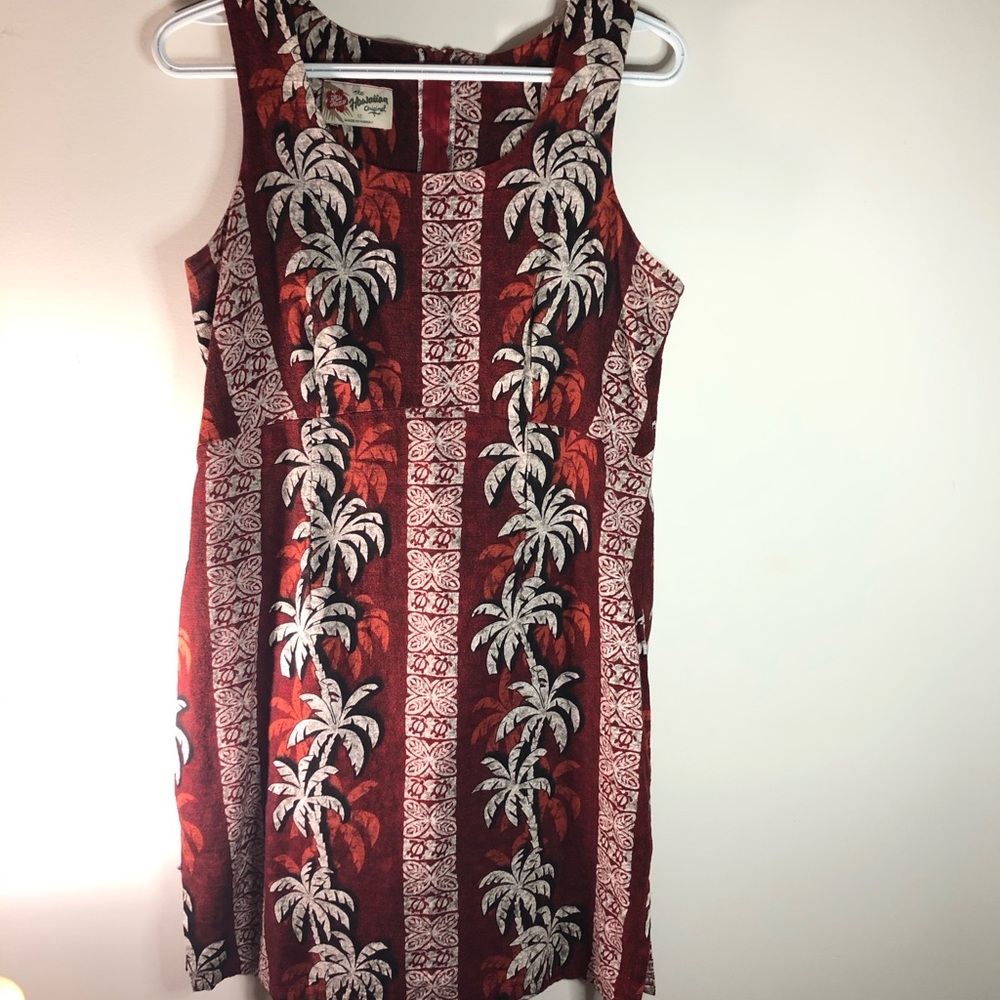 Hilo Hattie size 12 sleeveless dress 100% cotton